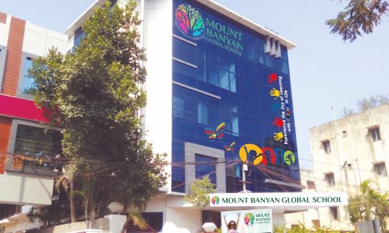 Mount Banyan Global School campus exterior view